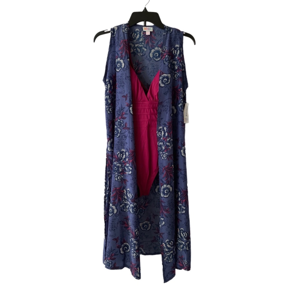 NWT LuLaRoe “Joy” Beach Cover Up With Flirty Slits